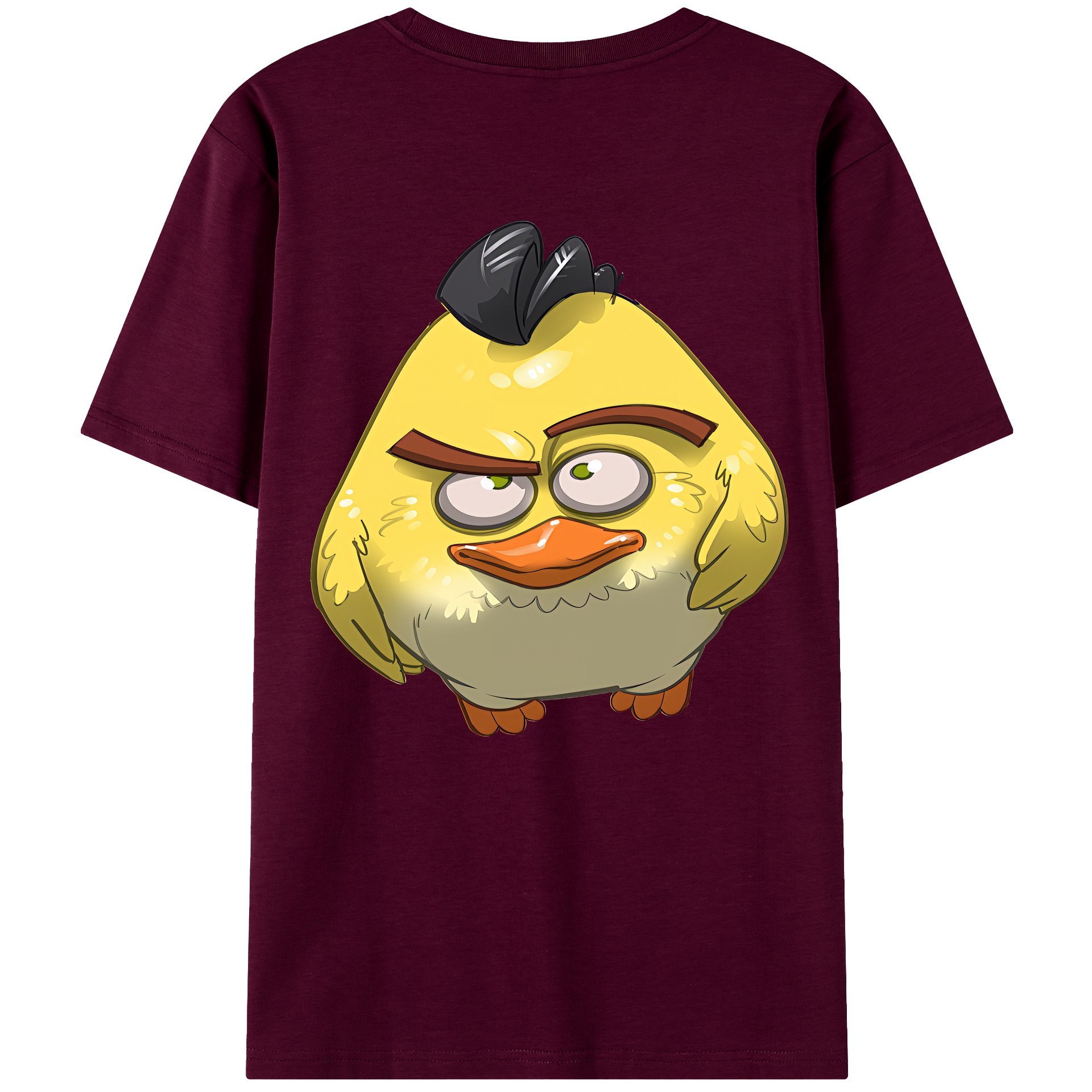 （画像用） Angry Birds アングリーバード レディース半袖Tシャツ(バックプリント)